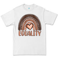 White equality melanin rainbow Premium Tee - OliviaCreatesArt