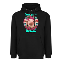 Black bless your heart pig Heavyweight Hoodie - RanaPortraitStore
