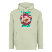 Matcha bless your heart pig Heavyweight Hoodie - RanaPortraitStore