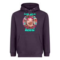 Plum bless your heart pig Heavyweight Hoodie - RanaPortraitStore