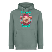 Sage bless your heart pig Heavyweight Hoodie - RanaPortraitStore