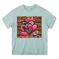 Arona valentines day western hearts and sunflowers Heavy Core Tee - Jasminsmagicworld
