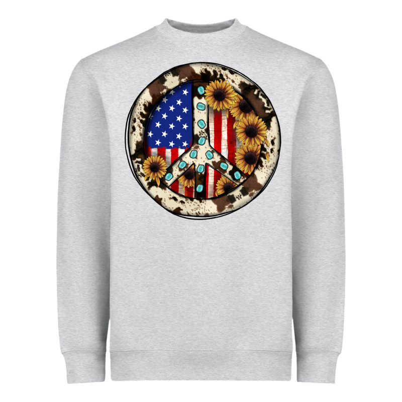 Peace Sign Heavyweight Sweatshirt by JahusDesignShop | Teevron