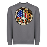 Storm Peace sign Heavyweight Sweatshirt - JahusDesignShop
