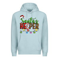 Blue Mist santa's helper christmas Premium Hoodie - Artiststas