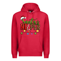 Cardinal santa's helper christmas Premium Hoodie - Artiststas