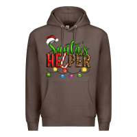 Coffee santa's helper christmas Premium Hoodie - Artiststas
