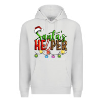 Dove Grey santa's helper christmas Premium Hoodie - Artiststas