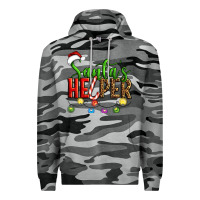 Slate Camo santa's helper christmas Premium Hoodie - Artiststas