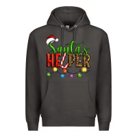 Smoke santa's helper christmas Premium Hoodie - Artiststas