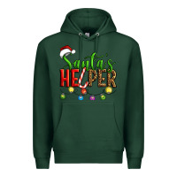 Sports Green santa's helper christmas Premium Hoodie - Artiststas