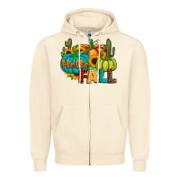Sandshell hello fall Zipper Hoodie - JahusDesignShop