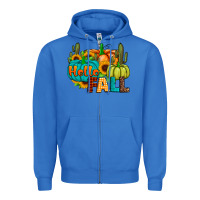 True Royal hello fall Zipper Hoodie - JahusDesignShop