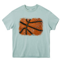 Arona Basketball leopard glitter background Heavy Core Tee - HowdyJamesFarm
