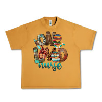 Peanut Butter One Loved Nurse Urban Heavy Tee - FaDigitalArtStudio