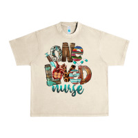 Sandshell One Loved Nurse Urban Heavy Tee - FaDigitalArtStudio