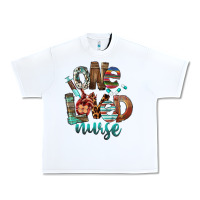 White One Loved Nurse Urban Heavy Tee - FaDigitalArtStudio