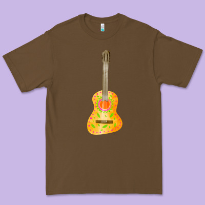 Mexican Vihuela Fa Element 1 Premium Tee Designed By Fadigitalartstudio