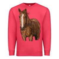 Cardinal brown horse Premium Sweatshirt - RanaPortraitStore