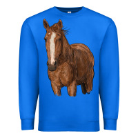 True Royal brown horse Premium Sweatshirt - RanaPortraitStore