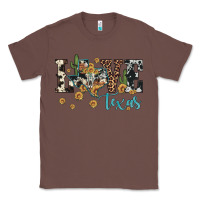 Chestnut love texas map sunflower cactus cowhide leopard Classic Tee - Artiststas