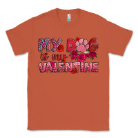 Copper my dog is my valentine Classic Tee - OliviaCreatesArt