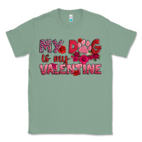 Sage my dog is my valentine Classic Tee - OliviaCreatesArt