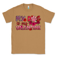 Toasted Coconut my dog is my valentine Classic Tee - OliviaCreatesArt