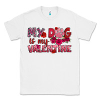 White my dog is my valentine Classic Tee - OliviaCreatesArt