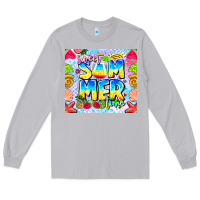 Moon Dust Sweet Summer Time Long Sleeve Tee - CowhideDigitalArt