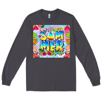 Smoke Sweet Summer Time Long Sleeve Tee - CowhideDigitalArt