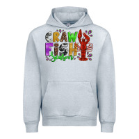 Heather Grey crawfish season mardi gras carnival Urban Hoodie - Jasminsmagicworld