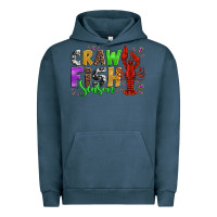 Pigment Midnight Navy crawfish season mardi gras carnival Urban Hoodie - Jasminsmagicworld