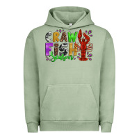 Pigment Oil Green crawfish season mardi gras carnival Urban Hoodie - Jasminsmagicworld