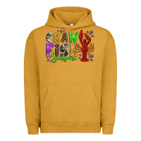 Pigment Peanut Butter crawfish season mardi gras carnival Urban Hoodie - Jasminsmagicworld