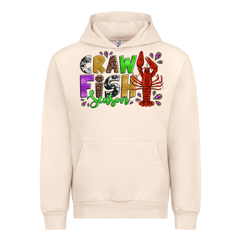 Crawfish Season Mardi Gras Carnival Urban Hoodie by Jasminsmagicworld | Teevron