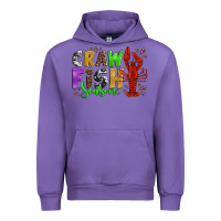 Tulip crawfish season mardi gras carnival Urban Hoodie - Jasminsmagicworld