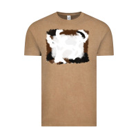 Vintage Coffee cowhide frames background Vintage Tee - RanaPortraitStore