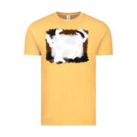 Vintage Mustard cowhide frames background Vintage Tee - RanaPortraitStore
