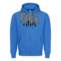 True Royal fall vibes Zipper Hoodie - JahusDesignShop