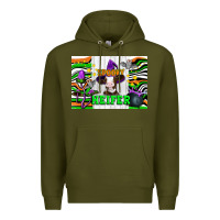 Army Green Spooky heifer Premium Hoodie - Artiststas