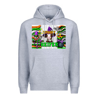 Heather Grey Spooky heifer Premium Hoodie - Artiststas