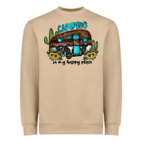 Mushroom camping is my happy place2 Heavyweight Sweatshirt - JahusDesignShop