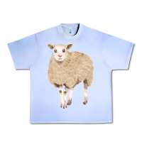 Grape Ice sheep Urban Heavy Tee - FaDigitalArtStudio