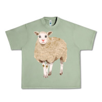 Oil Green sheep Urban Heavy Tee - FaDigitalArtStudio