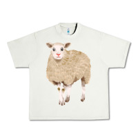 Pistachio sheep Urban Heavy Tee - FaDigitalArtStudio