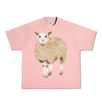 Salmon sheep Urban Heavy Tee - FaDigitalArtStudio