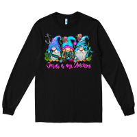 Black Jesus Is My Anchor Long Sleeve Tee - CowhideDigitalArt