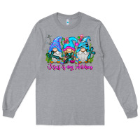 Heather Grey Jesus Is My Anchor Long Sleeve Tee - CowhideDigitalArt