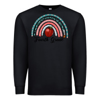 Black fourth grade rainbow Premium Sweatshirt - RanaPortraitStore